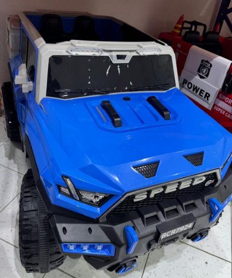 صورة سيارة أطفال كهربائية كبيرة أربعة مواطير